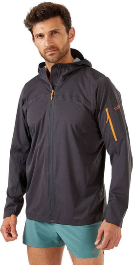Men's Kinetic Ultra Waterproof Jacket Anthracite L