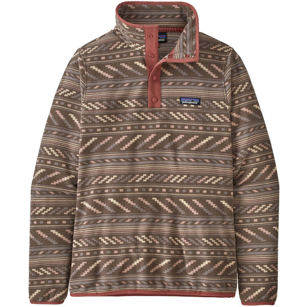 Patagonia W' S Micro D Snap-t P/o - Bergy Bits: Furry Taupe - Naiset - S