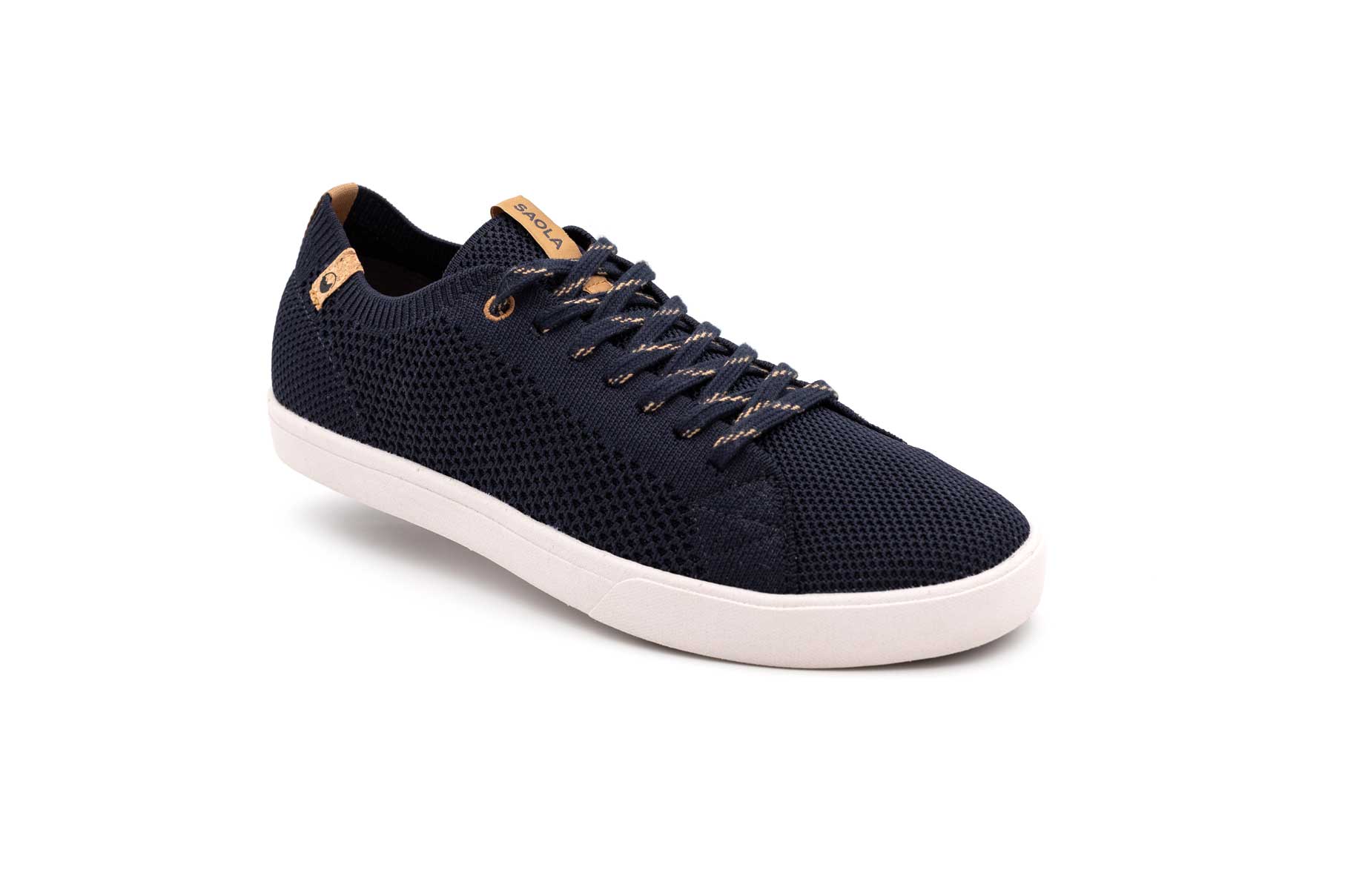 Saola Miesten Cannon Knit - 100% vegaanit tennarit, Navy / 41