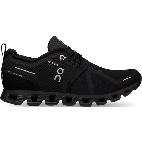 On Cloud 5 Waterproof W - All Black - Naiset - US 5,5