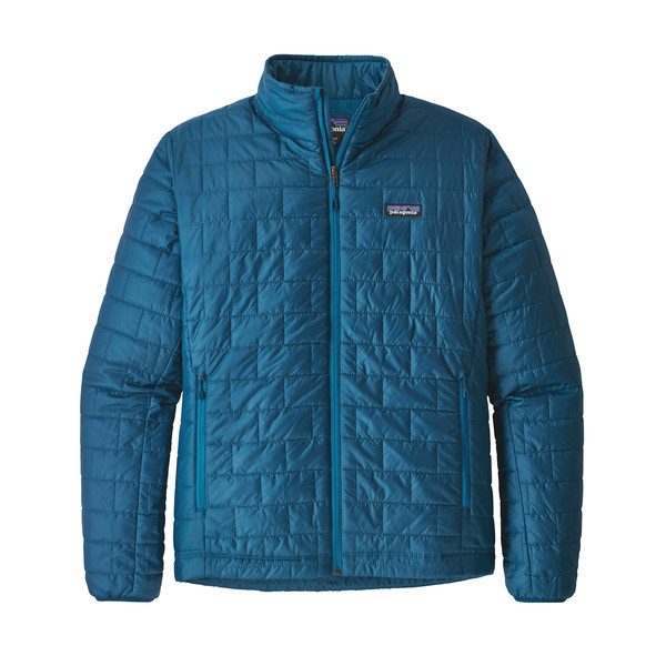 Patagonia M' S Nano Puff Jkt - Big Sur Blue W/balkan Blue - Miehet - S
