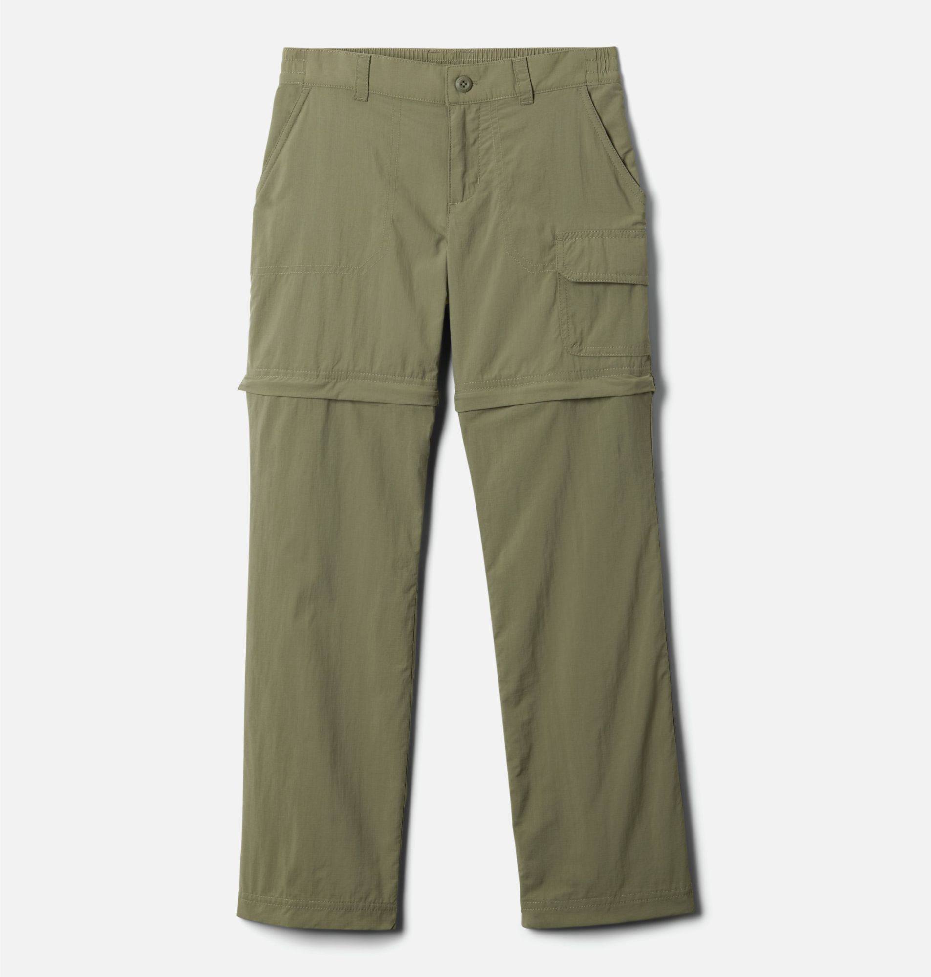 Girls' Silver Ridge IV Convertible Trousers Vihreä L