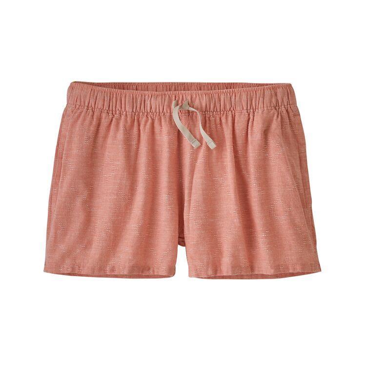 Patagonia Naisten Island Hemp Baggies™ Shortsit, Goshawk Dobby: Mellow Melon / XS