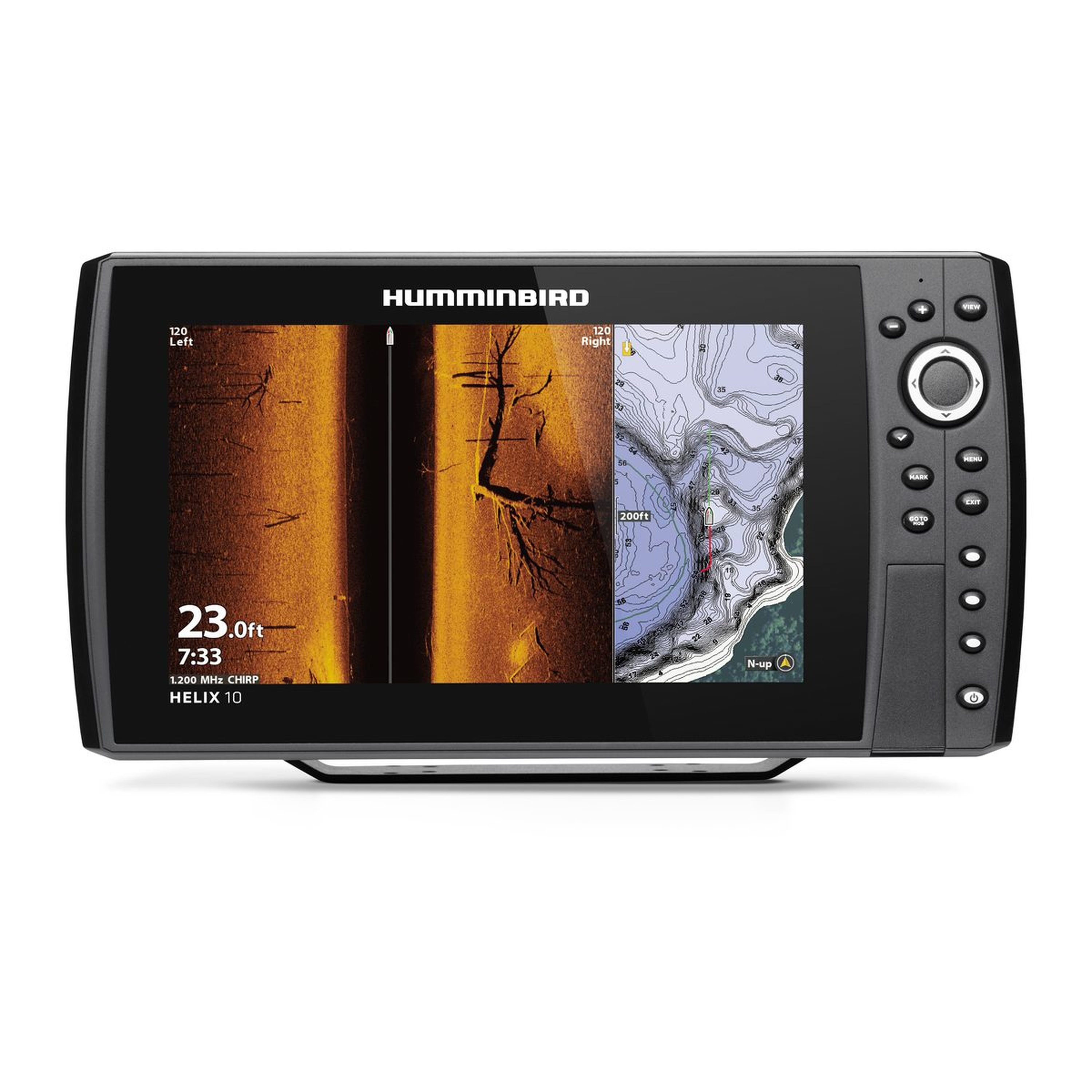 Humminbird helix 10 chirp msi+ gps g3n