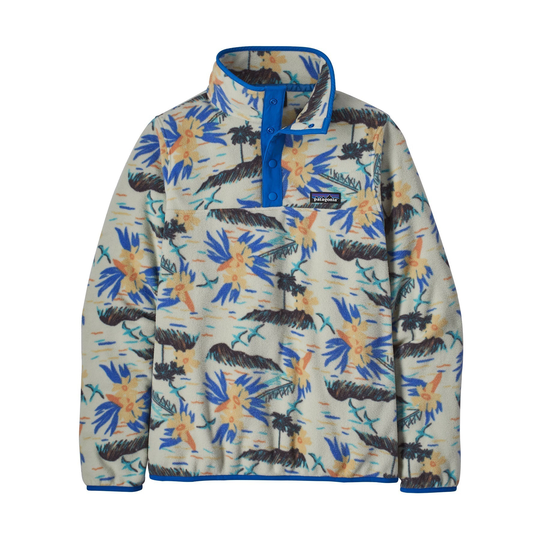 Patagonia Naisten Micro D® Snap-T® Fleece paita, Faria Multi: Dyno White / S