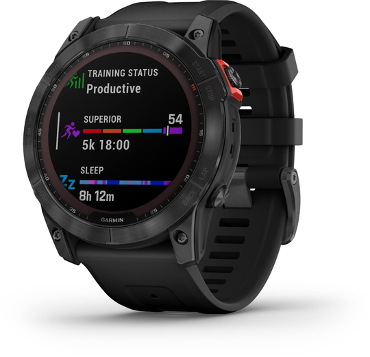 Fenix 7X Solar Harmaa