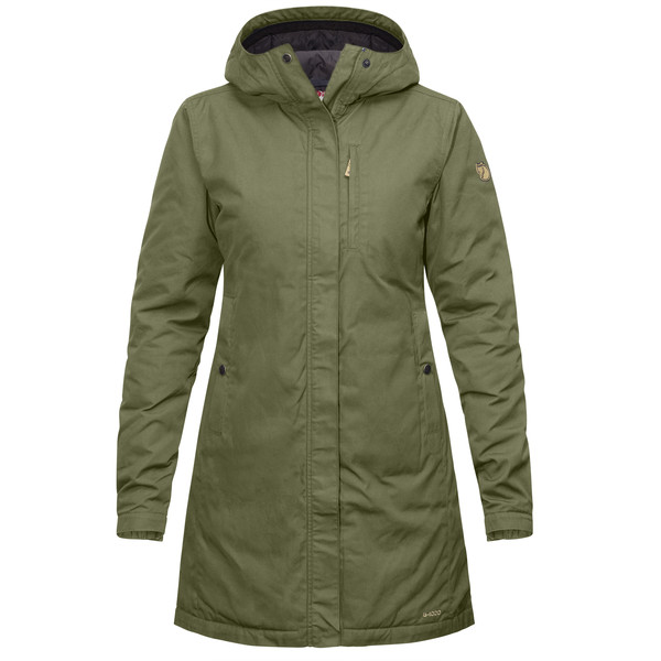 Fjällräven Kiruna Padded Parka W - Green - Naiset - L