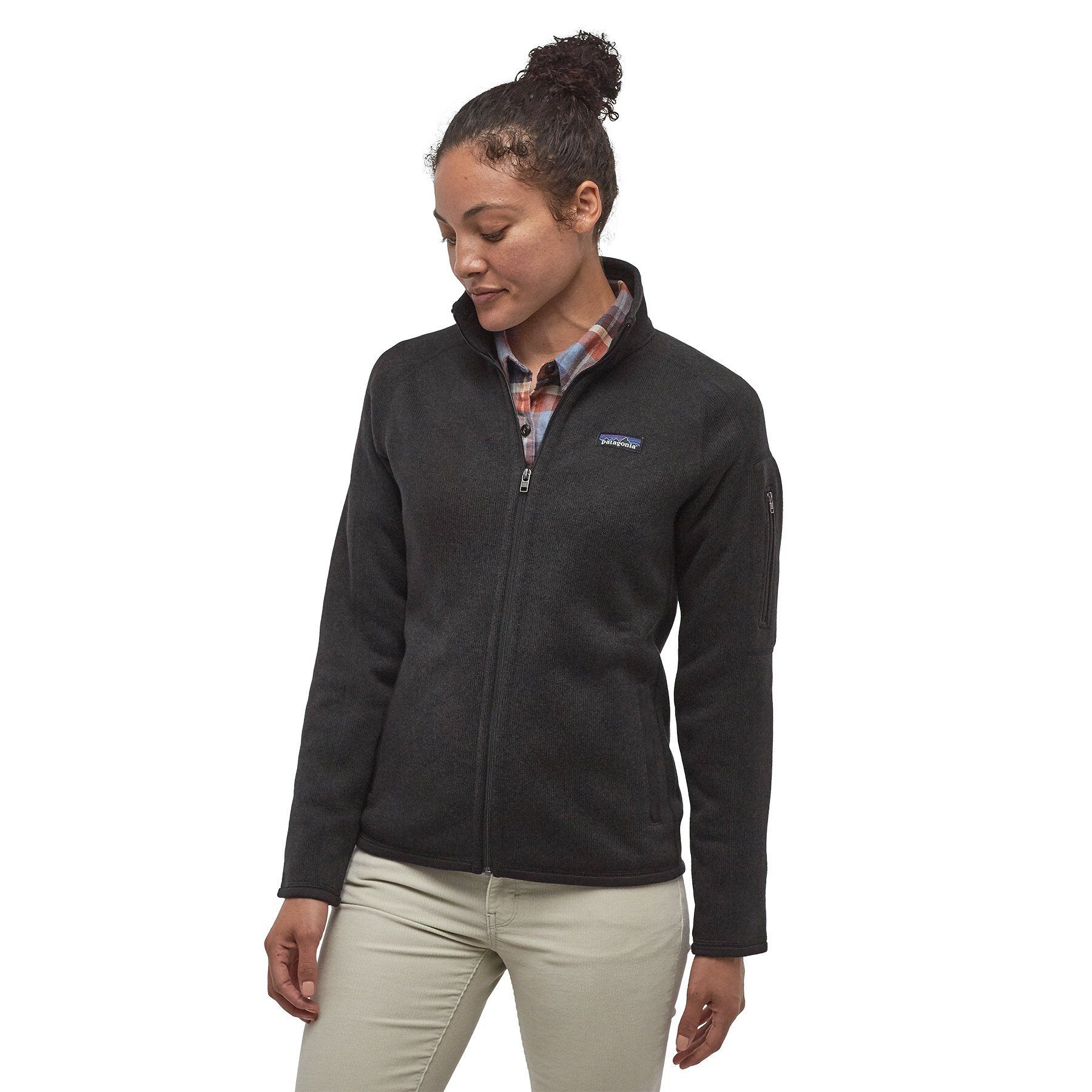 Patagonia Naisten Better Sweater® Fleece Takki - 100 % kierrätetystä, Black / S
