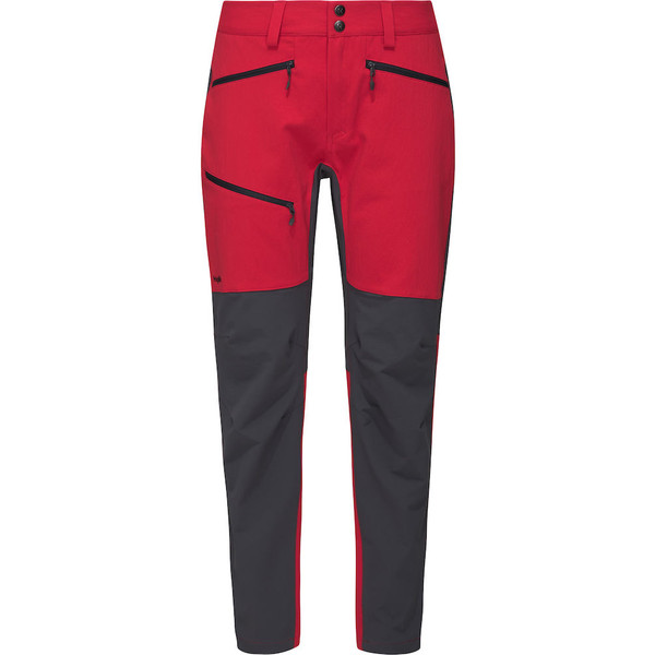 Haglöfs Rugged Flex Pant Women - Scarlet Red/magnetite - Naiset - 38