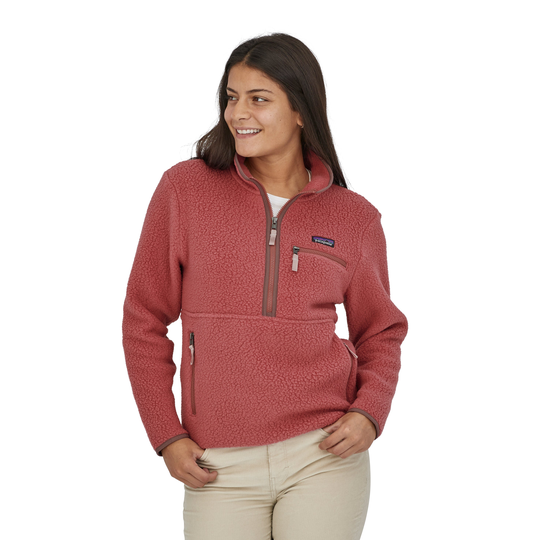 Patagonia Naisten Retro Pile Fleece Marsupial - Kierrätettyä Polyeste, Rosehip / M