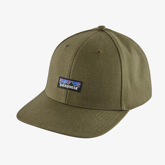 Unisex Tin Shed Lippis - Hamppua, kierrätettyä polyesteria ja luomupuuvillaa, P-6 Logo: Fatigue Green