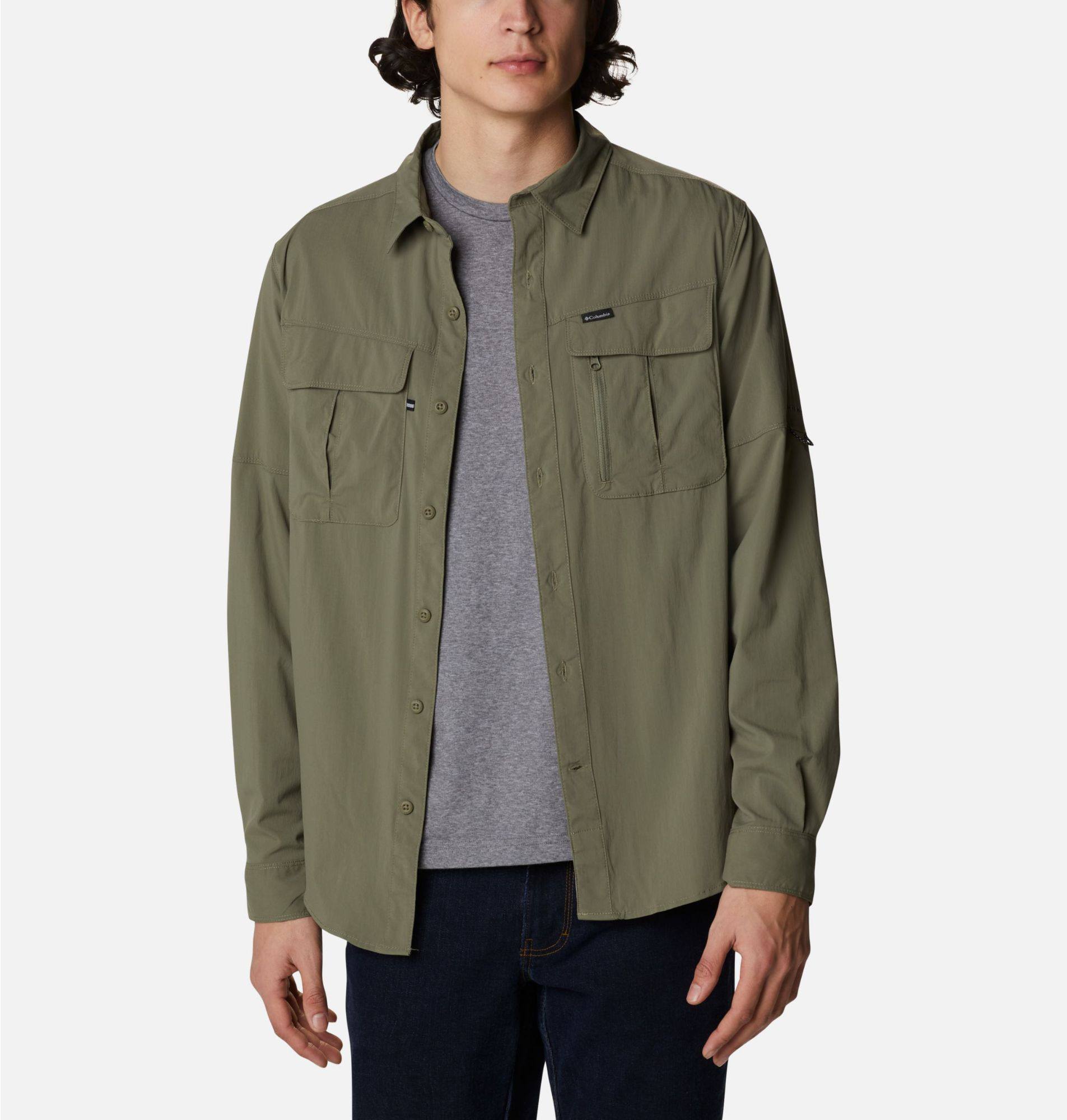 Men's Newton Ridge Long Sleeve Shirt Vihreä L
