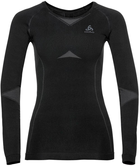 Women's Performance Evolution Warm Long-sleeve Baselayer Top Musta XS