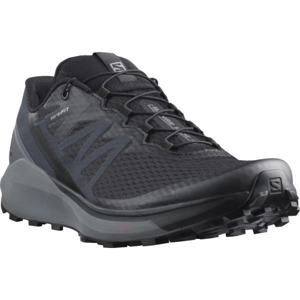 Salomon Sense Ride 4 - Black/quiet Shade/ebony - Miehet - UK 9