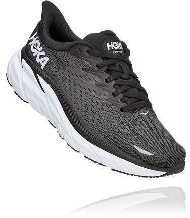 Women's Clifton 8 Wide Musta / Valkoinen USW 9,5