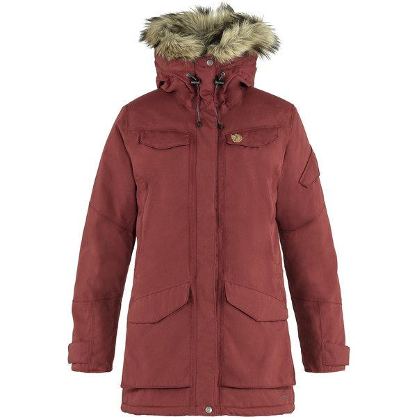Fjällräven Nuuk Parka W - Red Oak - Naiset - L