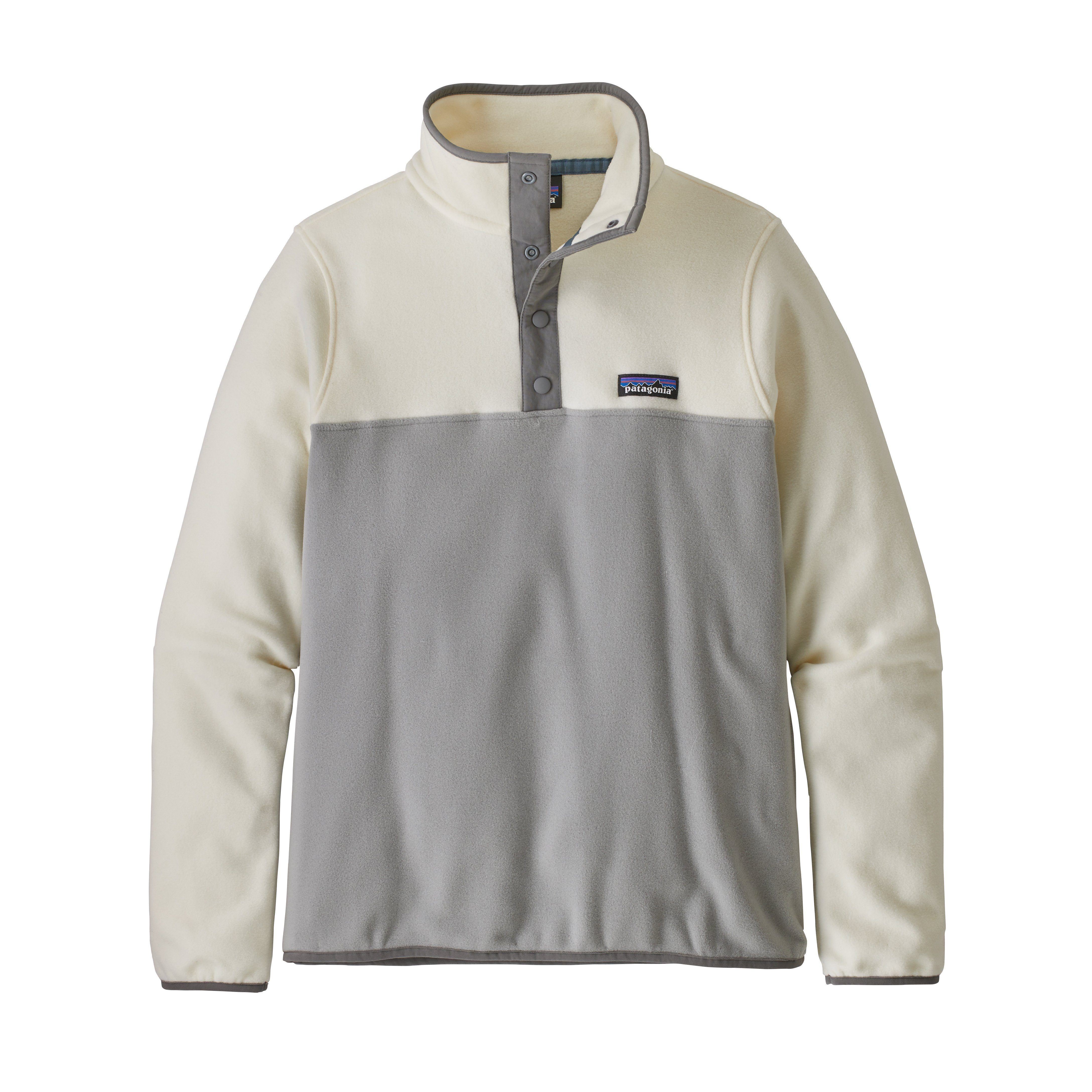 Patagonia Naisten Micro D® Snap-T® Fleece paita, Drifter Grey: White Trash / S