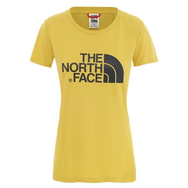 The North Face Women’s S/s Easy Tee - Bamboo Yellow - Naiset - S