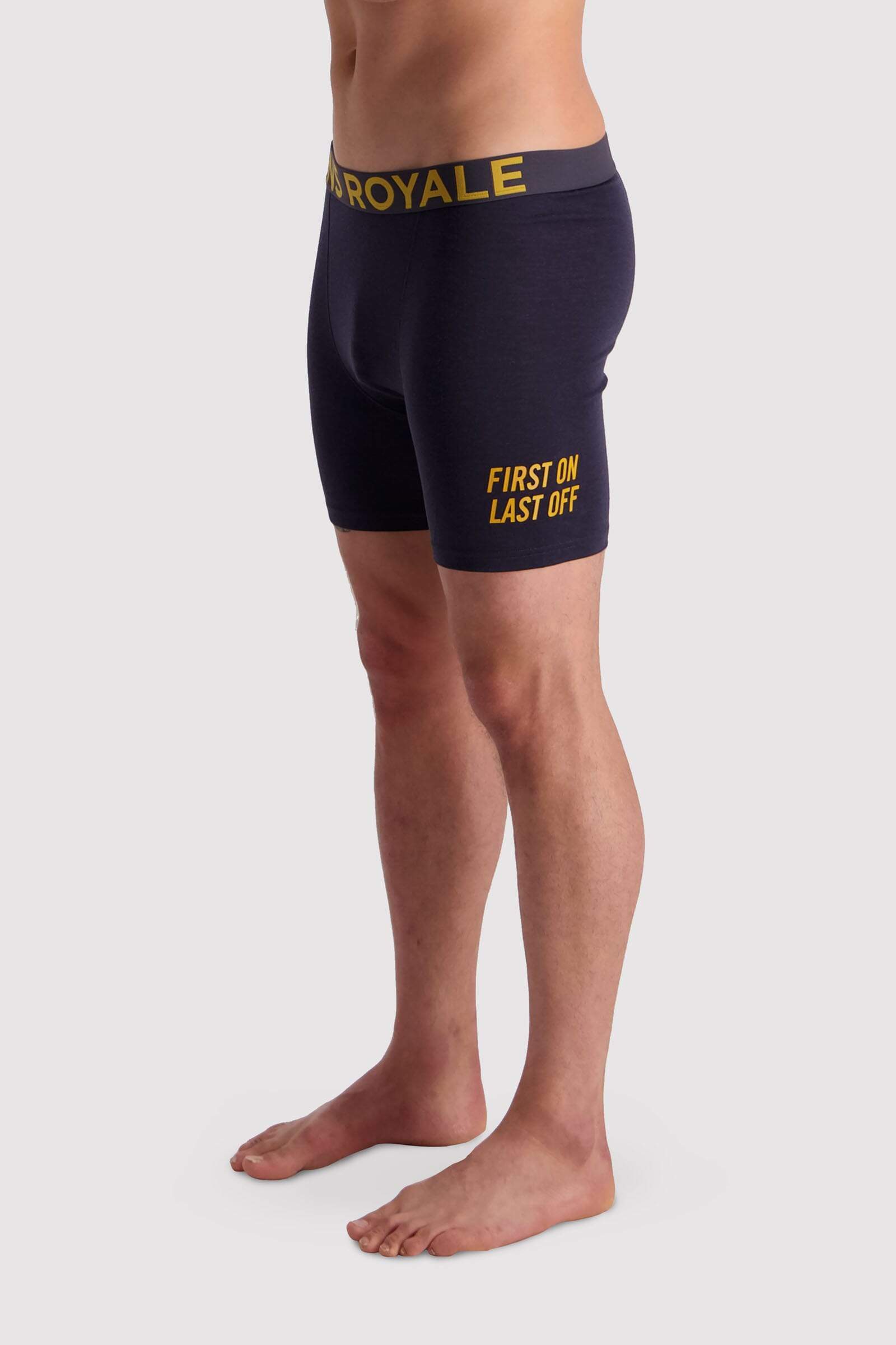 Mons Royale Miesten Hold 'em Boxer Alushousut - Merinovillasta, 9 Iron / S