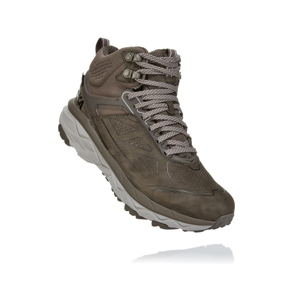 Hoka One One W Challenger Mid Gore-tex - Major Brown / Heather - Naiset - 8,5