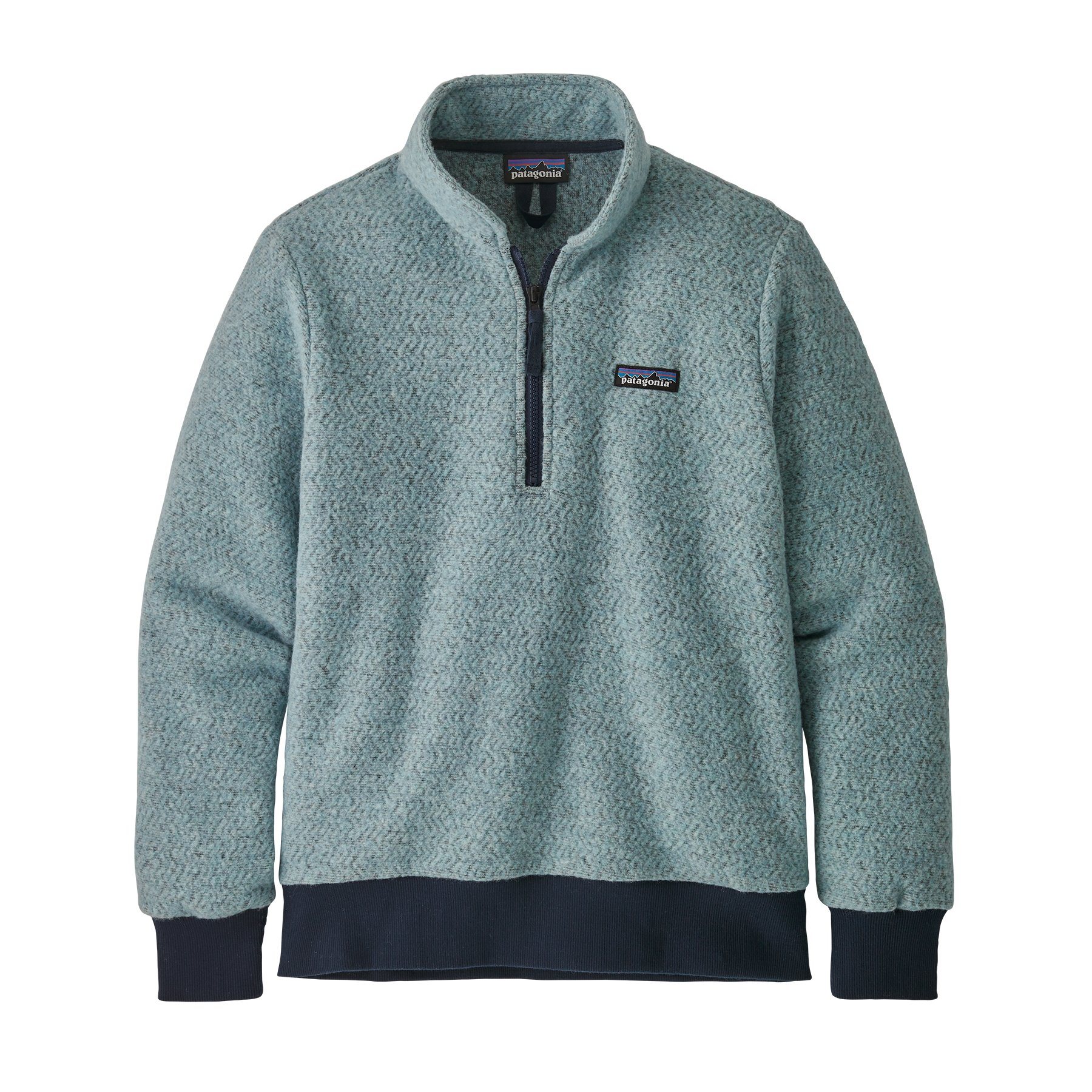 Naisten Patagonia Woolyester Fleece P/O fleecepaita villasekoitteesta, Big Sky Blue / L
