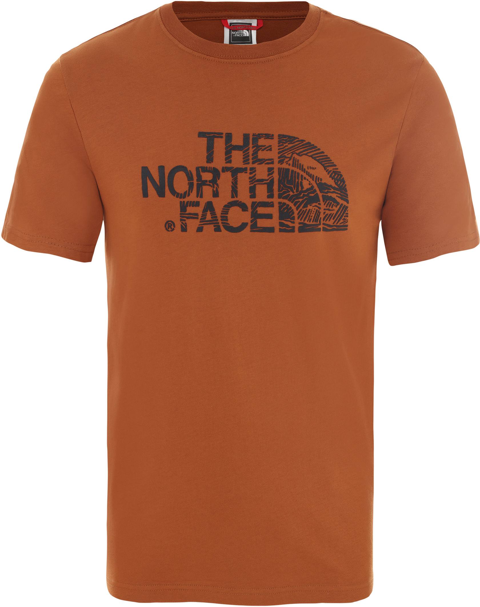 Woodcut Dome T-shirt Men's Caramel L
