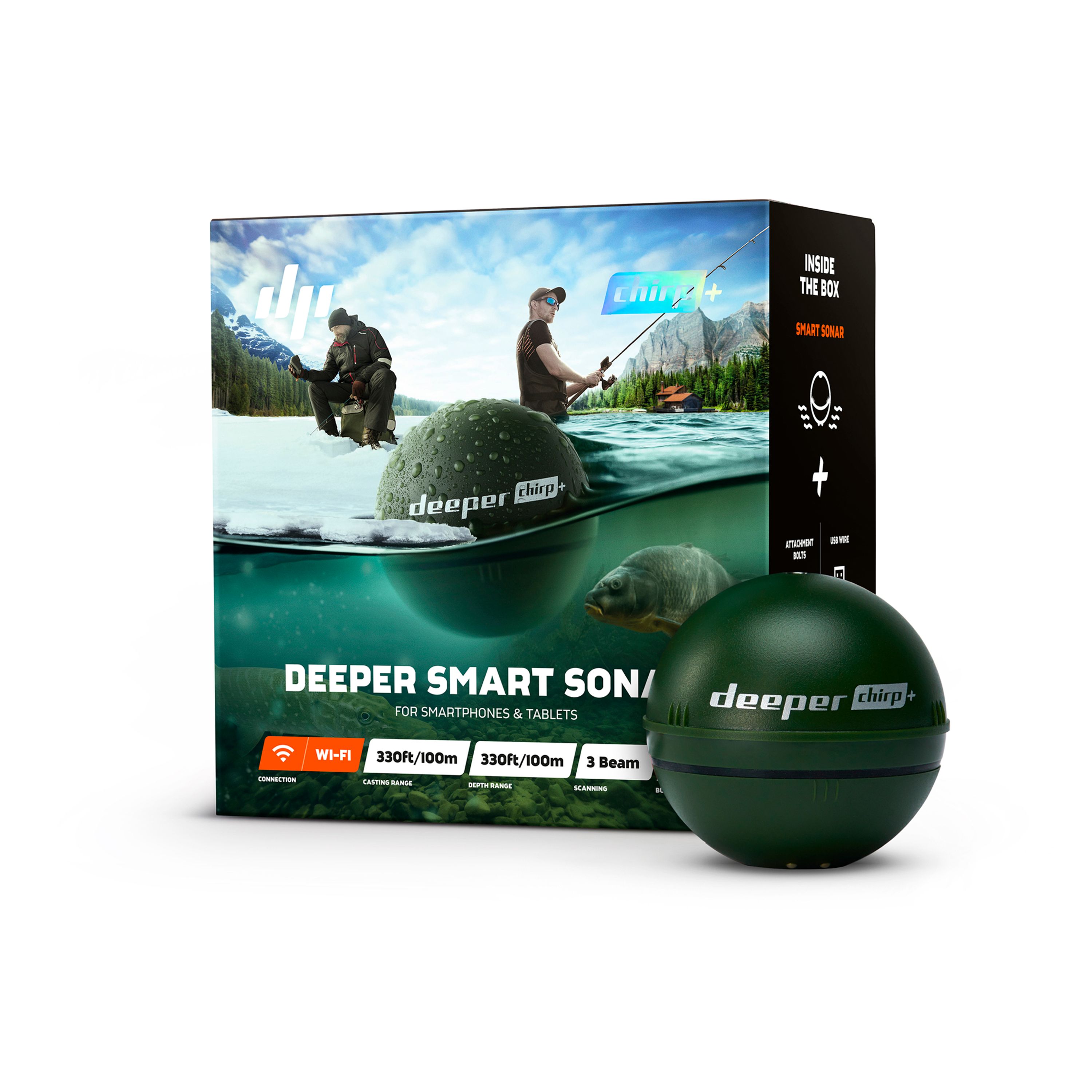 Deeper smart sonar chirp+ kaikuluotain