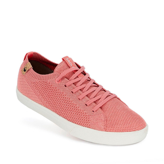 Saola Naisten Cannon Knit - 100% vegaanit tennarit, Faded Rose / 37