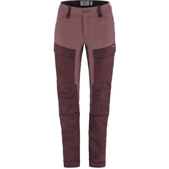 Fjällräven Keb Trousers Curved W Short - Port-mesa Purple - Naiset - 34