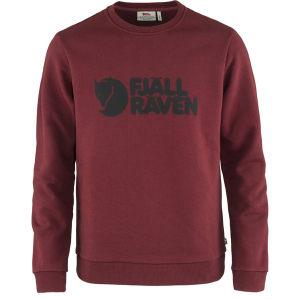 Fjällräven Fjällräven Logo Sweater M - Red Oak - Miehet - L