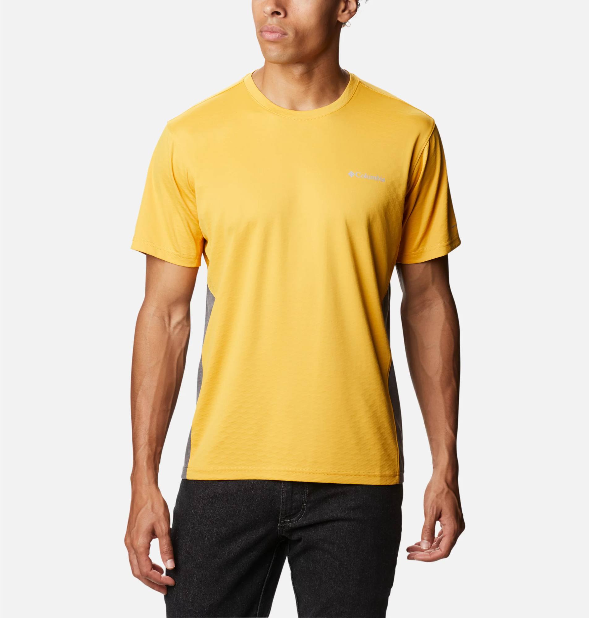 Men's Zero Ice Cirro-Cool T-Shirt Gold XL