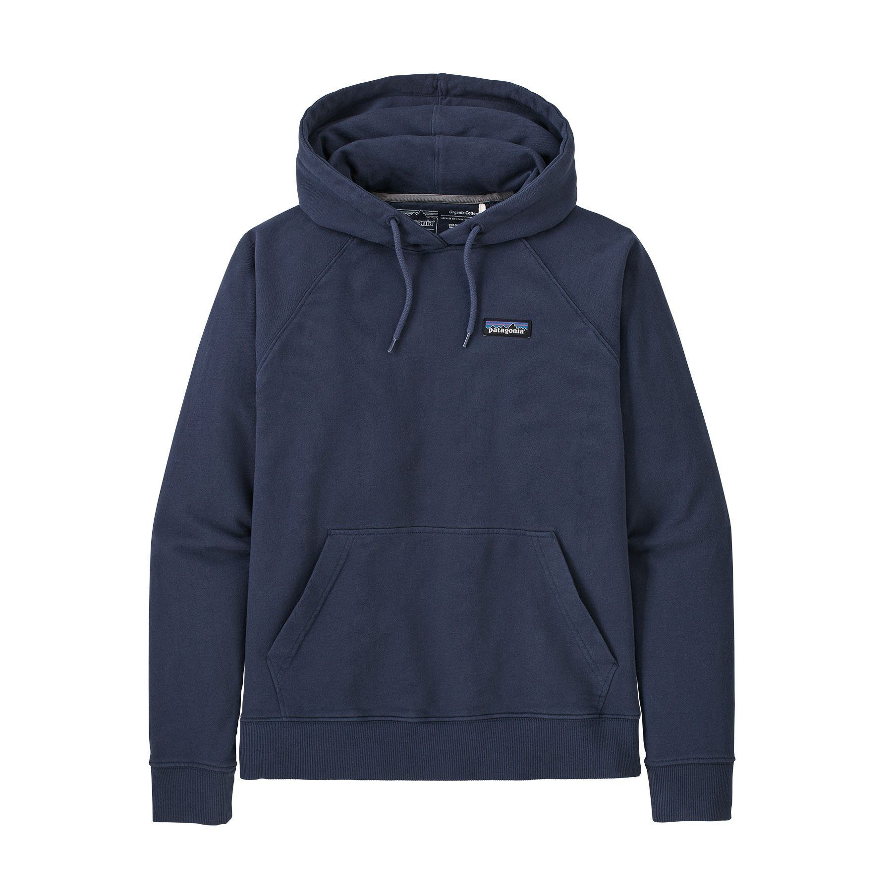 Patagonia Women's P-6 Label Organic Hoody, New Navy / S
