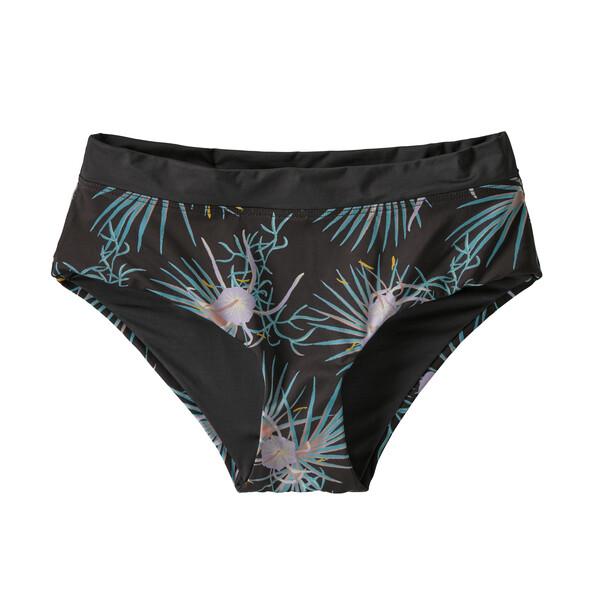 Patagonia Shell Seeker Bikinien alaosa kierrätettyä polyesteriä, Bayou Palmetto: Ink Black / XS