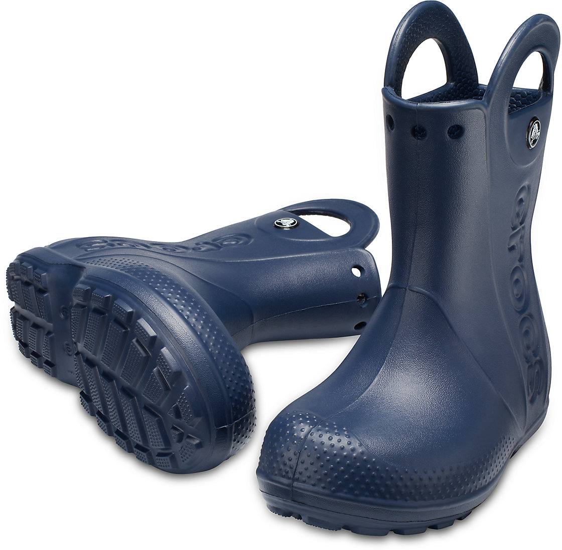 Kids Handle It Rain Boot Navy C10