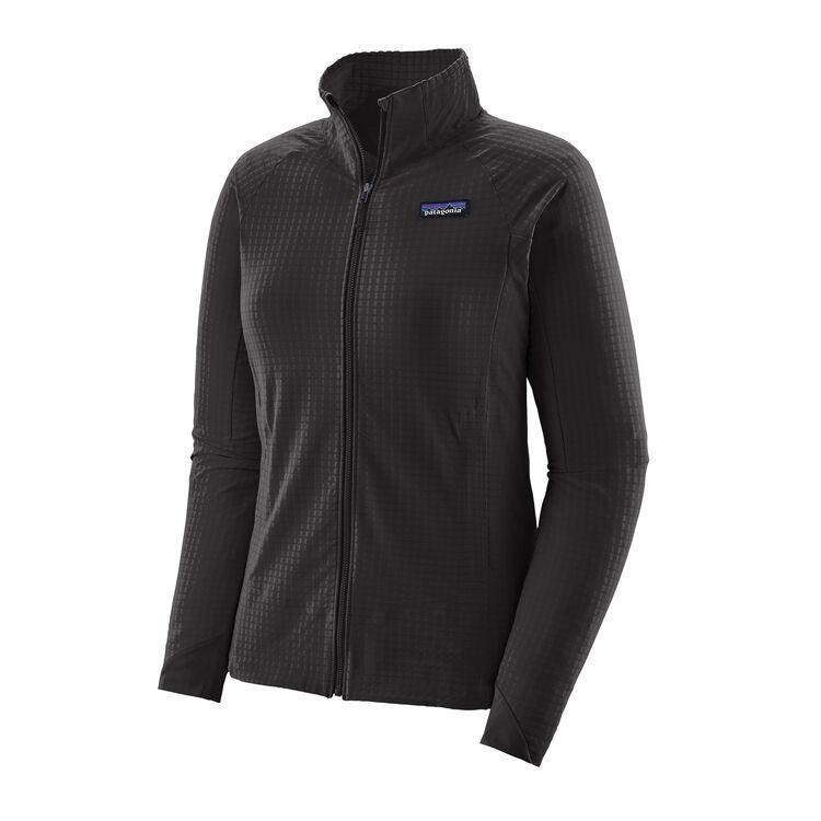Patagonia Naisten R1® TechFace Takki - Kierrätetystä polyesterista, Black / XS