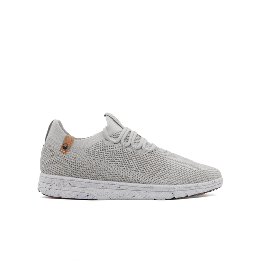 Saola Naisten Tsavo - 100% Vegaani - Kierrätetyt ja biopohjaiset materiaalit, Light Grey / 41