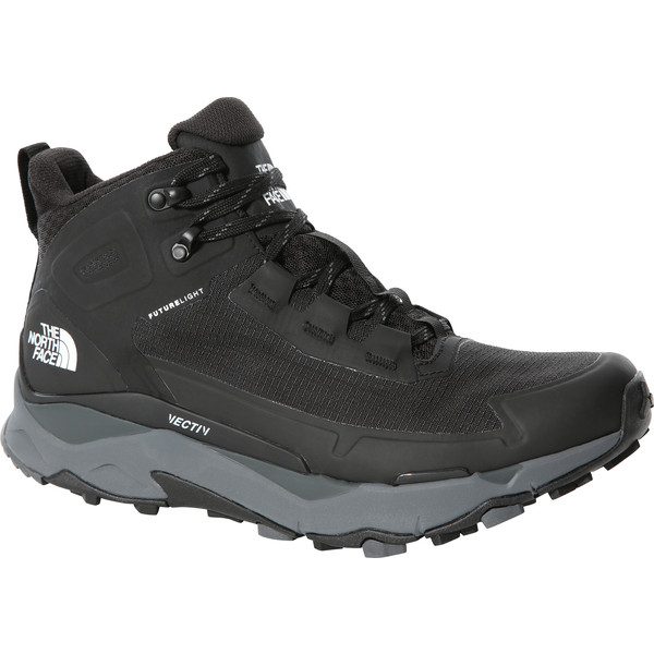 The North Face M Vectiv Exploris Mid Futurelight - Tnf Black/zinc Grey - Miehet - US 7,5