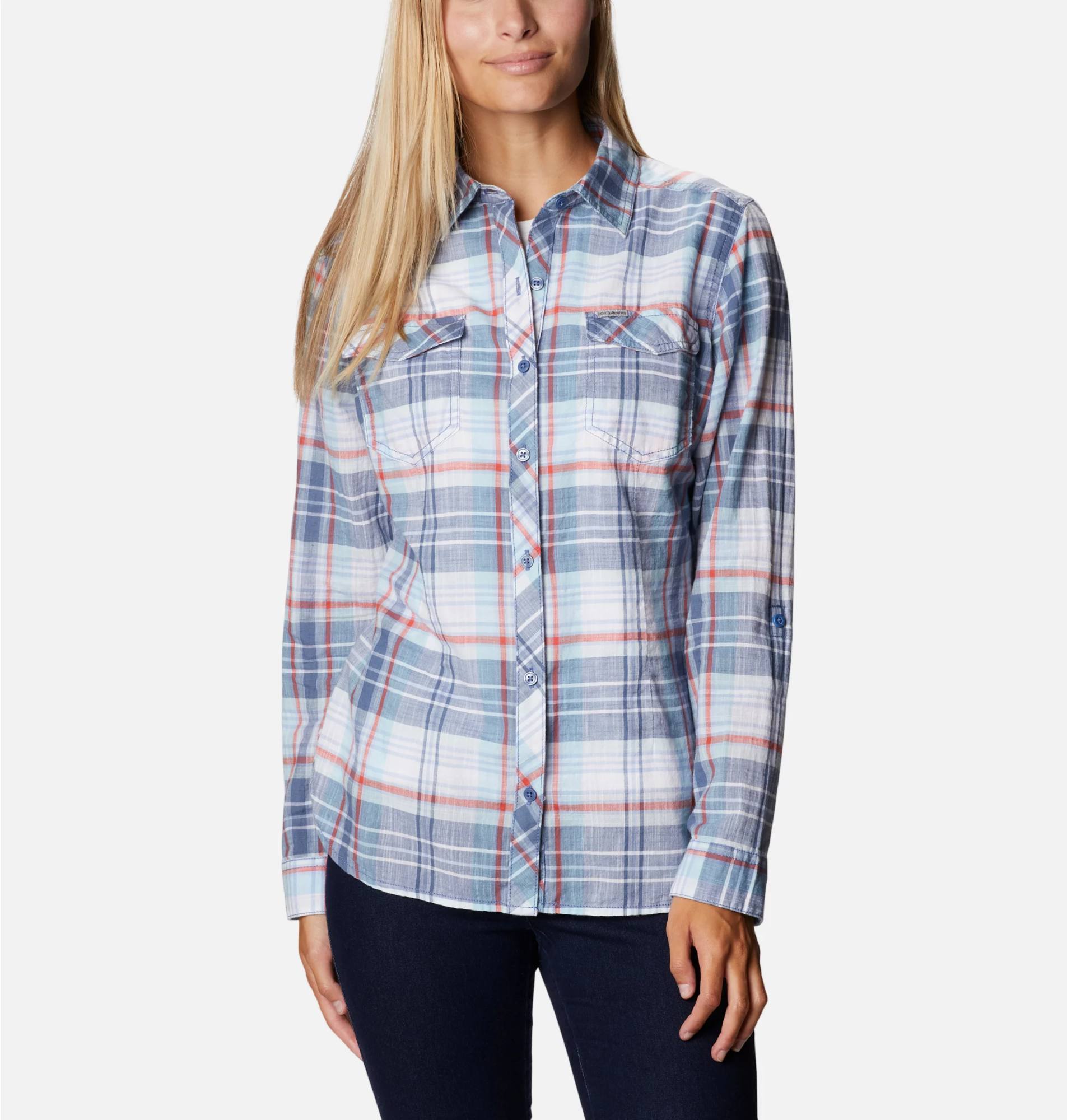 Women's Camp Henry II Shirt Vaaleansininen S
