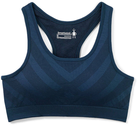 Women's Seamless Racerback Bra Tummansininen XS