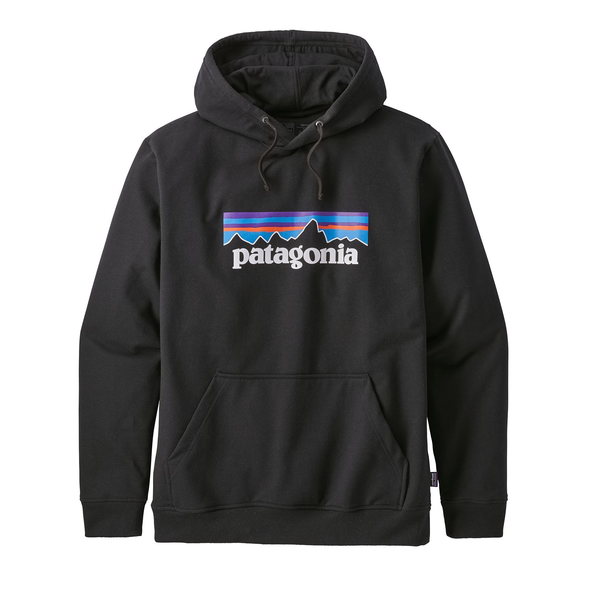 Patagonia Miesten Huppari: P-6 Logo Uprisal Hoody, Black / S