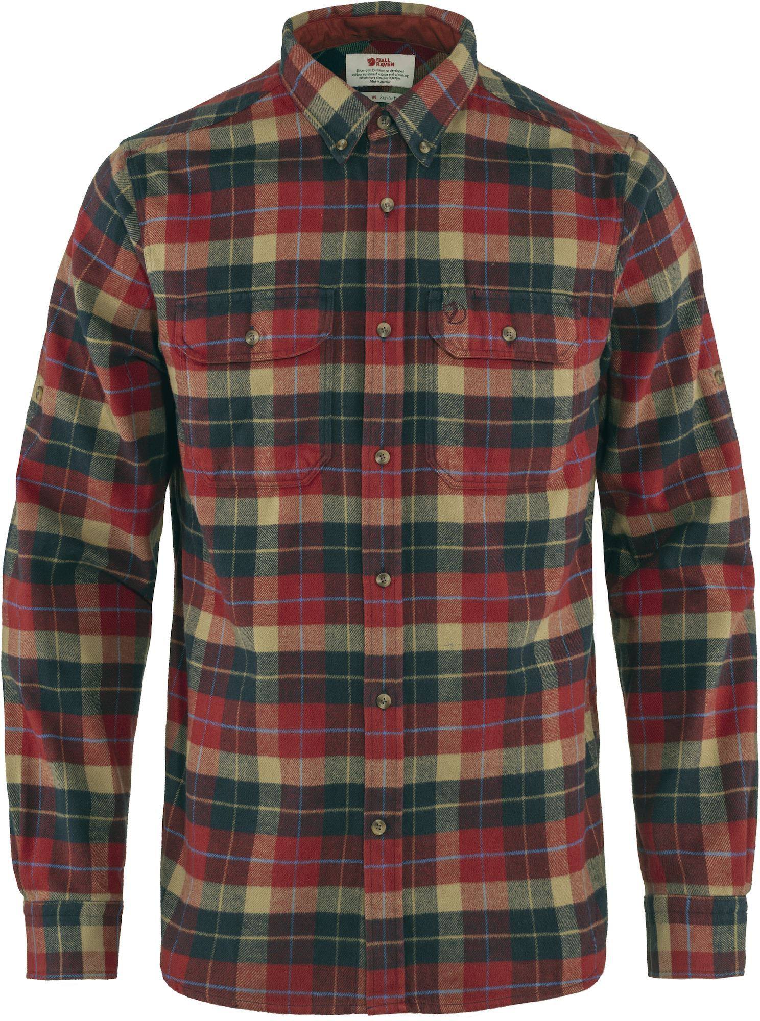Singi Heavy Flannel Shirt Punainen L