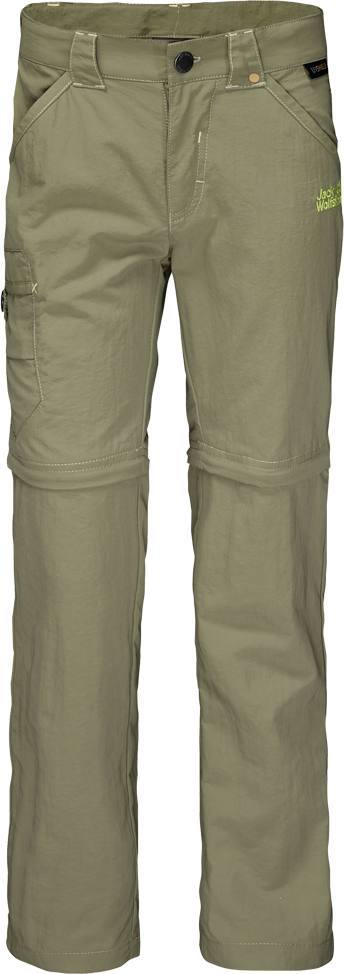 Kids Safari Zip Off Pants Kids Khaki 128