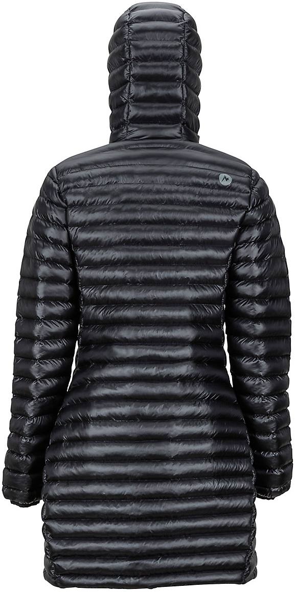 Women's Long Avant Featherless Hoody Musta XS