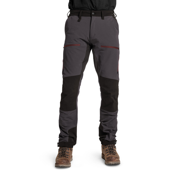 Is Not Enough Creon Softshell Pants - Licorice - Miehet - XS