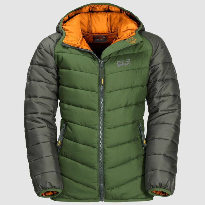 Kids Zenon Jacket Tummanvihreä 116