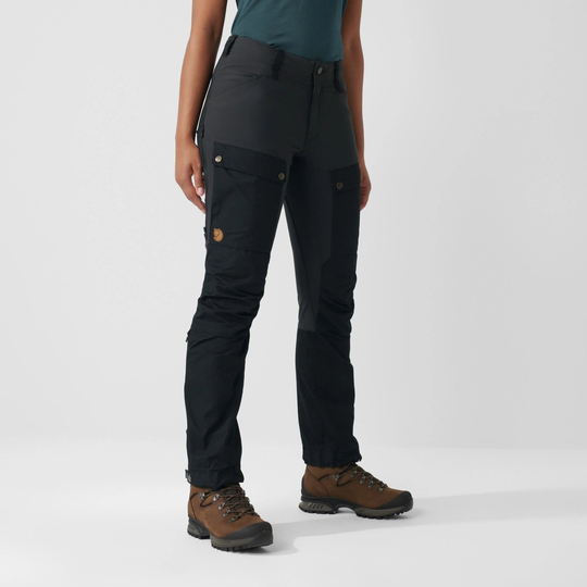 Fjällräven Naisten Keb housut - G-1000® Eco, Black / 34 / Regular