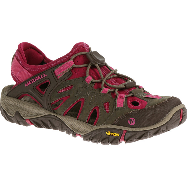 Merrell All Out Blaze Sieve W - Boulder/fuchia - Naiset - 37
