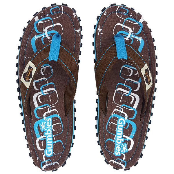 Gumbies Islander Canvas Flip-flops W - Spangles - Naiset - 36