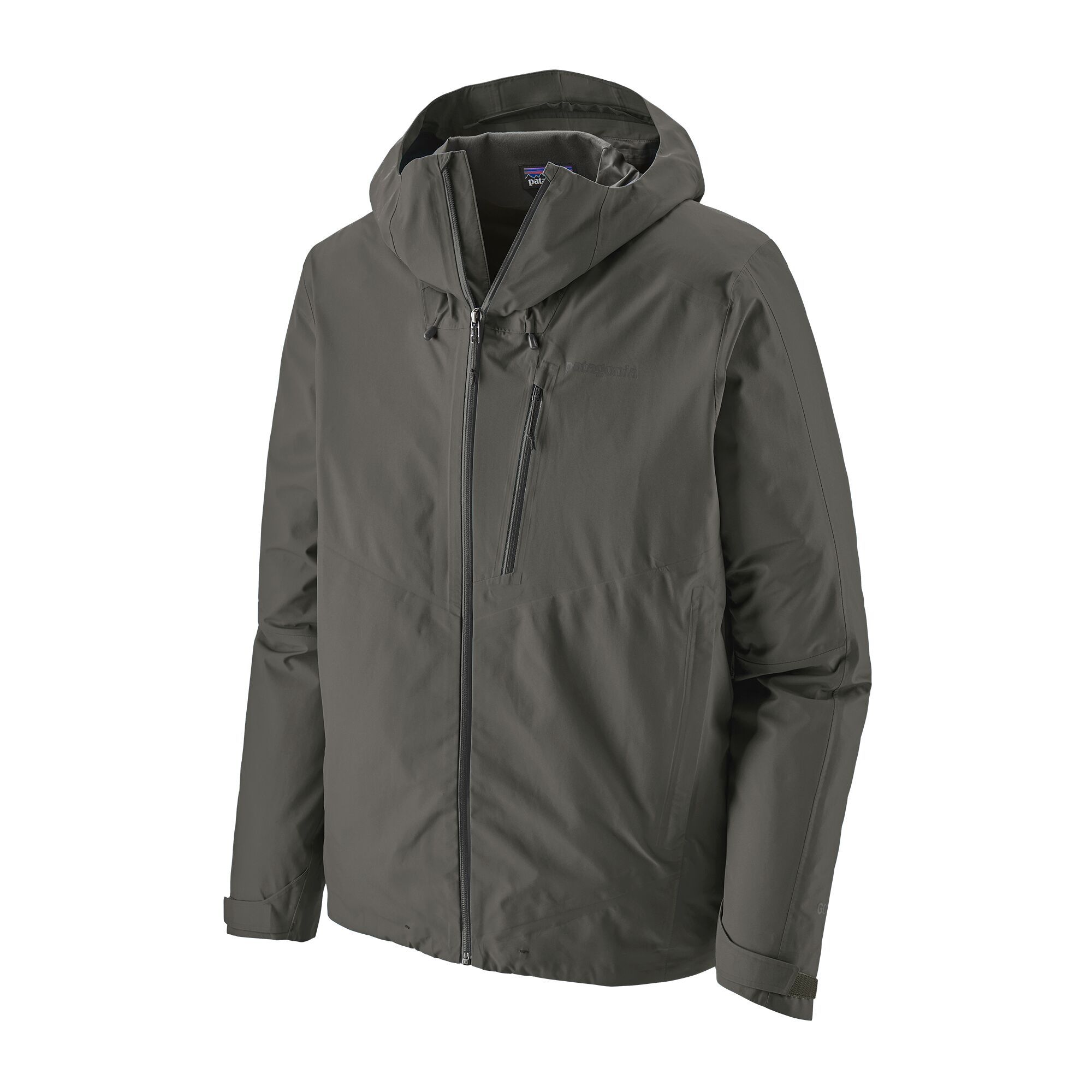 Patagonia Miesten Calcite Gore-Tex Kuoritakki - Kierrätetystä polyesterista, Forge Grey / S