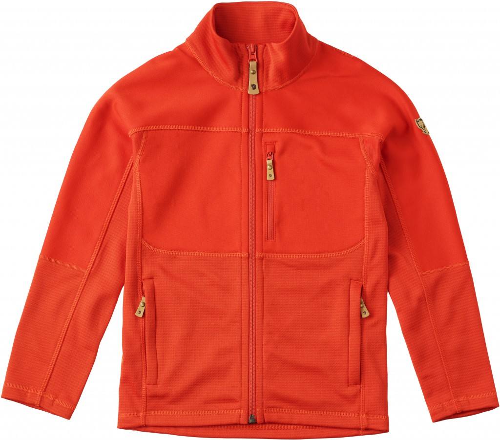 Kids Abisko Trail Fleece Flame 128